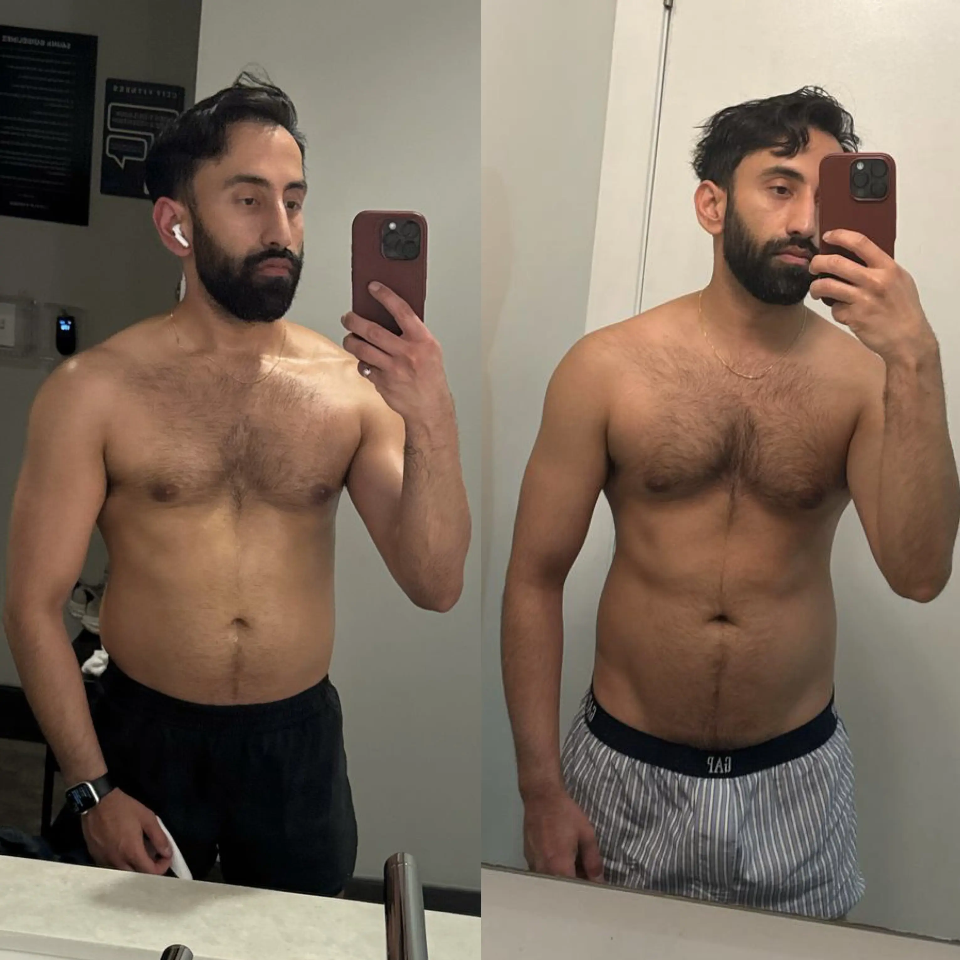 Sharan V Line 8 Weeks transformation